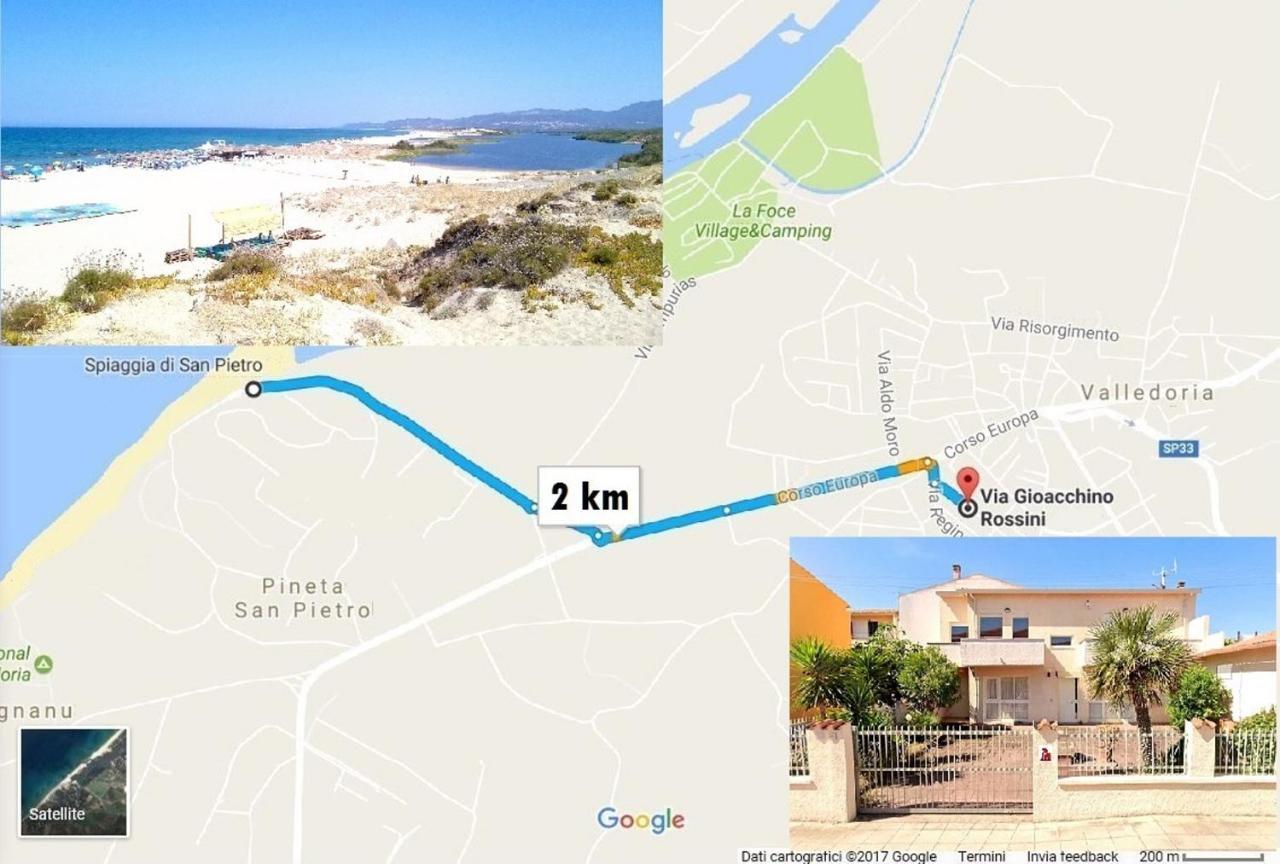 Villa Rossini Valledoria  Εξωτερικό φωτογραφία